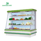 بازرگانی نمایش یخچال باز برای سوپرمارکت با اندازه سفارشی