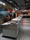 نمایش ماهی ماهی 2 میلی متری ماهی یخ زده برای نمایشگاه سوپرمارکت