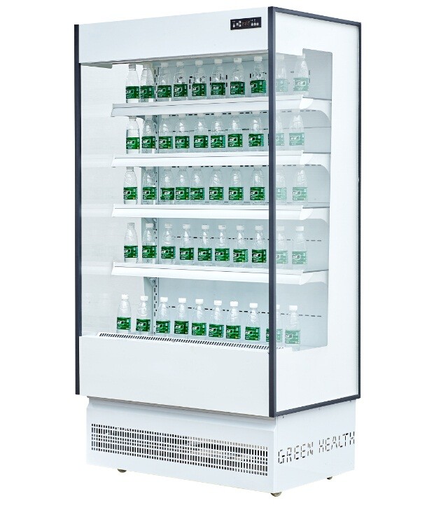میکسر سوپرمارکت Vegetalbe نمایش چیلرهای گردان باز انرژی صرفه جویی در انرژی