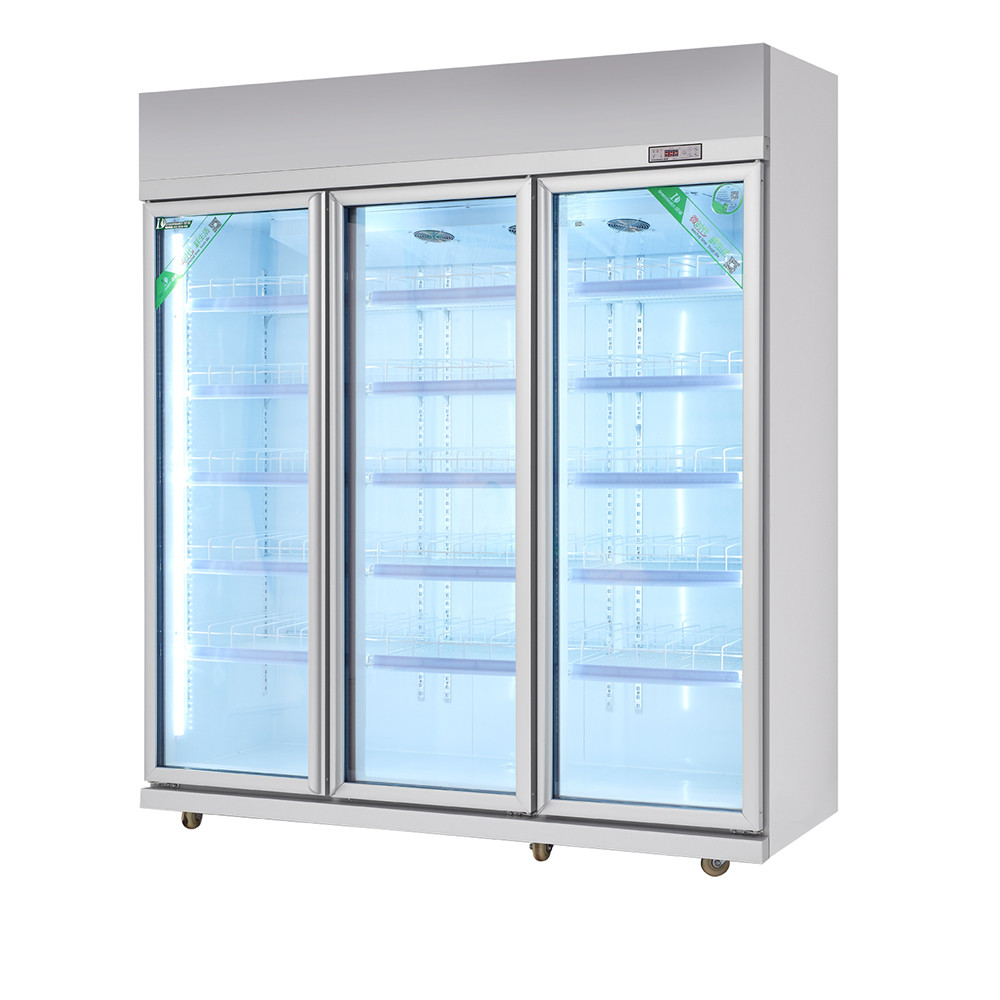 یخ زدایی اتوماتیک بازرگانی نمایش یخچال برای سوپر مارکت OEM و ODM