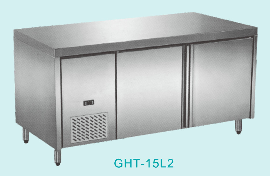 آشپزخانه تجاری فولاد ضد زنگ زیر فریزر شمارنده OEM R134a
