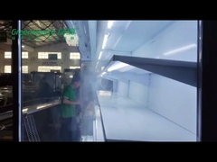 Customized Drinks Open Display Refrigerator R404a Vegetable And Fruits Cooler