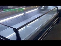 یخچال فریزر تک درجه حرارت تازه گوشت گاو اغذیه فروشی برای فروشگاه گوشت