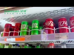 نوشیدنی های سفارشی یخچال نمایش باز یخچال R404a خنک کننده سبزیجات و میوه ها