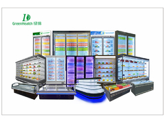 یخچال عمودی تجاری با دمای پایین برای گوشت و غذاهای دریایی