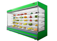 نمایشگر سوپرمارکت سفارشی باز کردن نمایشگر یخچال با واحد های تهویه مطبوع راه دور