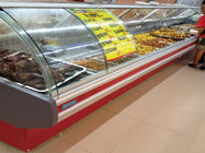 قفسه فولادی ضد زنگ Deli نمایش یخچال سفارشی برای سوپرمارکت