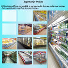 پروژه‌های سوپرمارکت چیلر باز چند طبقه را برای فروشگاه‌های راحتی بسازید