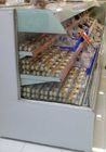 Corpeland / Pansonic کمپرسور Multideck باز کردن چیلر سبد غذا برای مشتری مورد استفاده در سوپر مارکت