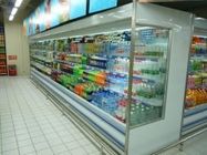 سفارشی جزیره Multideck باز چیلر / سوپرمارکت باز کردن نمایش یخچال