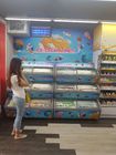 یخچال فریزر بستنی دو درب شیشه ای سوپرمارکت