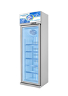 5 قفسه قابل تنظیم R134 صفحه نمایش عمودی فریزر تجاری یخچال عمودی