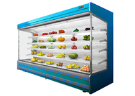 R22 Multideck Open Chiler Fruit Vegetable Open Display Cooler for Drink