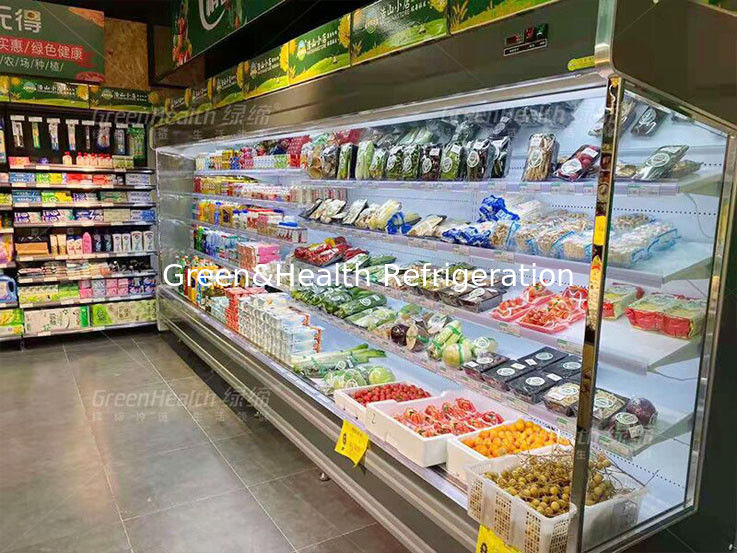 یخچال و فریزر مولتی دک میوه چیلر هوای باز سبزیجات