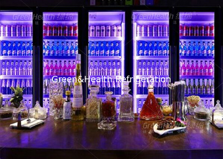 هیچ جعبه نور بالا 740L CCC یخچال خنک کننده نوشیدنی و شراب