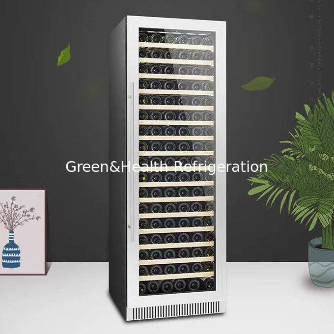 گواهینامه ETL یخچال شراب با تهویه 360 درجه با سیستم خنک کننده اتوماتیک 418L 220V 50HZ