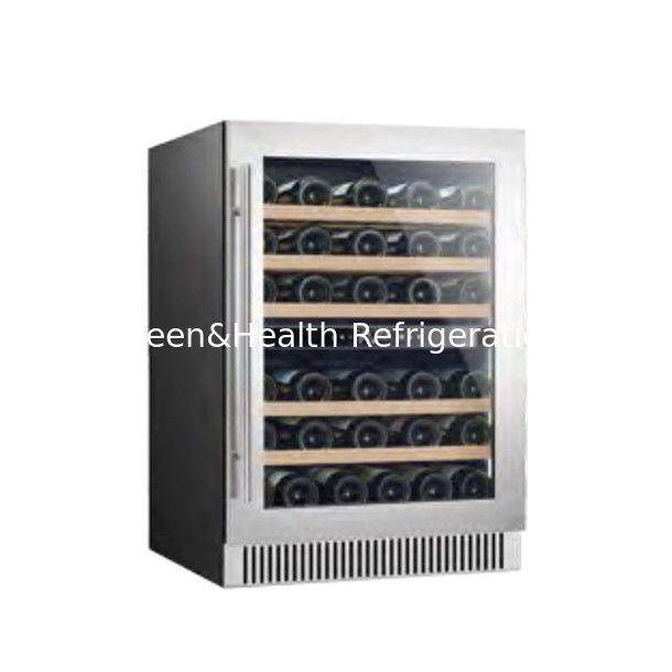 گواهینامه ETL صرفه جویی در فضا دو منطقه یخچال فولاد ضد زنگ برای ذخیره شراب آبجو