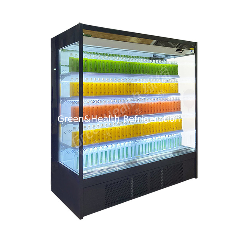 فضاهای تجاری کولر باز چند طبقه برای نگه داشتن محصولات تازه و خنک
