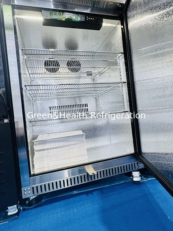 گواهینامه ETL 150L 168دانجه یخچال درب جامد فولاد ضد زنگ