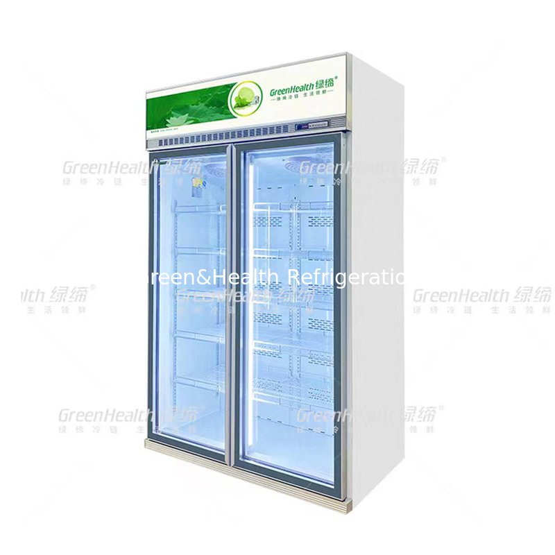 سوپرمارکت پیشرفته سفارشی 5 لایه چیلر با کولر فن و واحد کمپرسور Cubigel