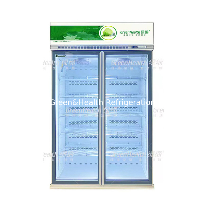 سوپرمارکت پیشرفته سفارشی 5 لایه چیلر با کولر فن و واحد کمپرسور Cubigel