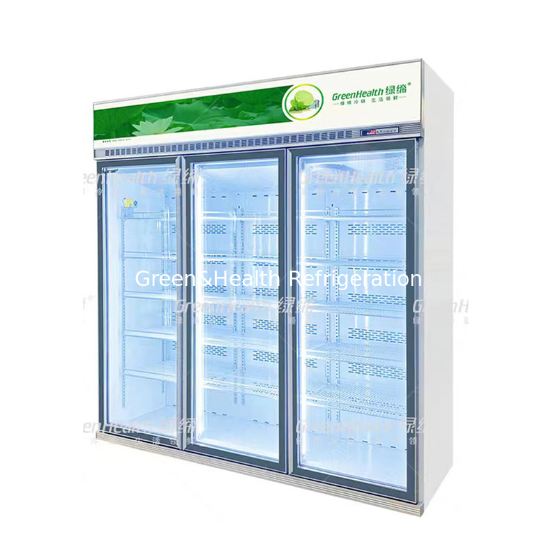سوپرمارکت پیشرفته سفارشی 5 لایه چیلر با کولر فن و واحد کمپرسور Cubigel