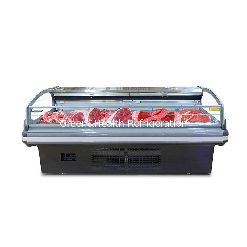 فروشگاه های گوشت / سوپرمارکت ها یخچال های ذخیره سازی با چراغ LED برای ذخیره گوشت تازه