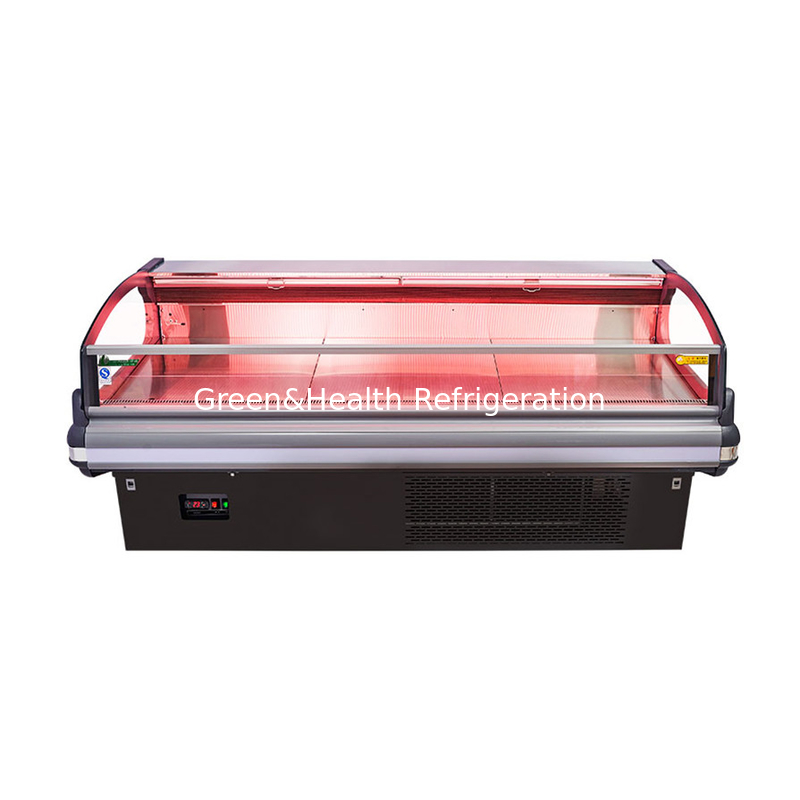 فروشگاه های گوشت / سوپرمارکت ها یخچال های ذخیره سازی با چراغ LED برای ذخیره گوشت تازه