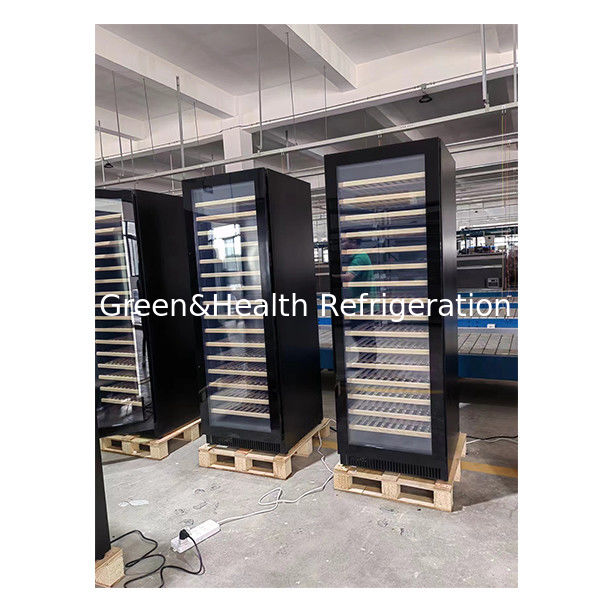 گواهینامه ETL 326 واحد مجهز به دو درب شیشه ای سه خنک کننده مستقل درجه حرارت شراب