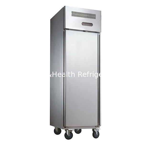 فریزر آشپزخانه عمودی استیل تجاری با طول 1480 میلی متر و موتور فن خنک کننده دینامیکی