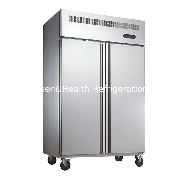 فریزر آشپزخانه عمودی استیل تجاری با طول 1480 میلی متر و موتور فن خنک کننده دینامیکی