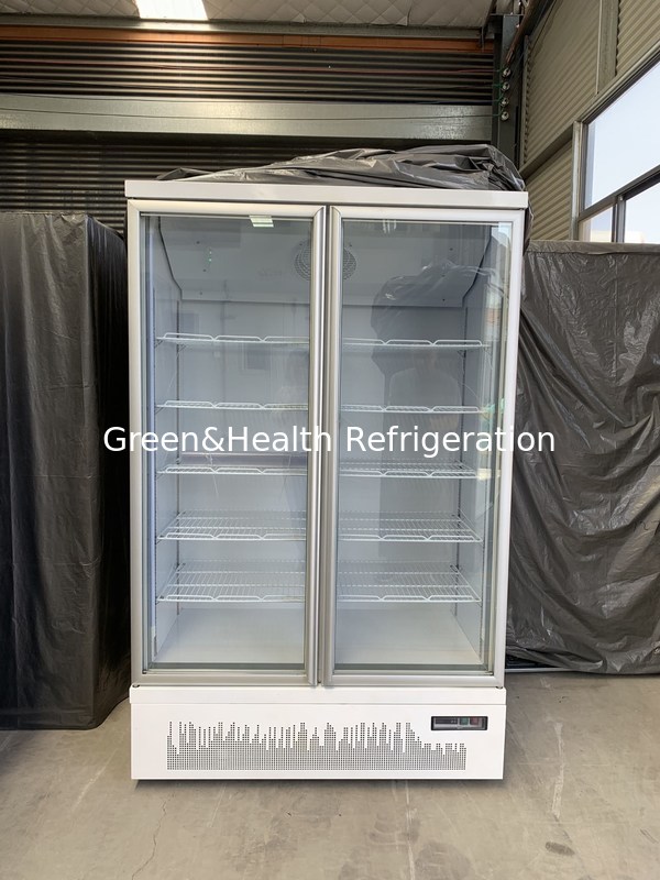 یخچال ایستاده تجاری با 2 درب شیشه ای، یخچال ایستاده، یخچال نوشیدنی تجاری