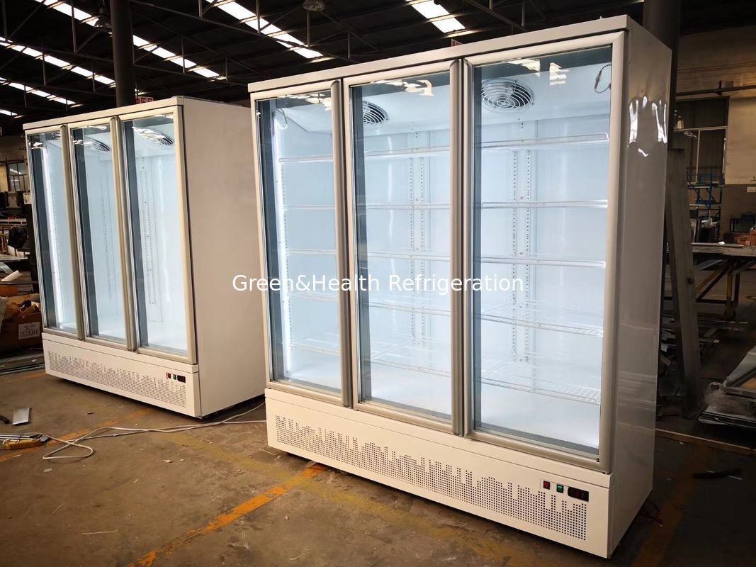 راه حل های یخچال دار برای سوپرمارکت ها، فروشگاه های رفاه، کافه ها و رستوران ها، خنک کننده نوشیدنی تجاری با مصرف انرژی