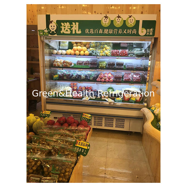 کمپرسور توکار تجاری چند قفسه یخچال نوع باز