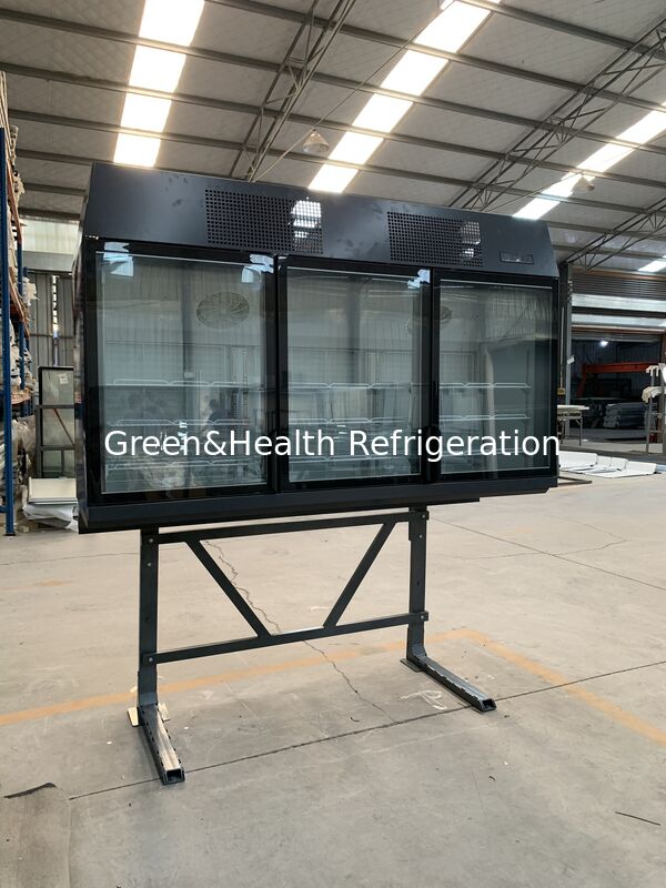 Double-Temperature Combo Display Cabinet Combination Freezer for Retail Shops and Supermarkets