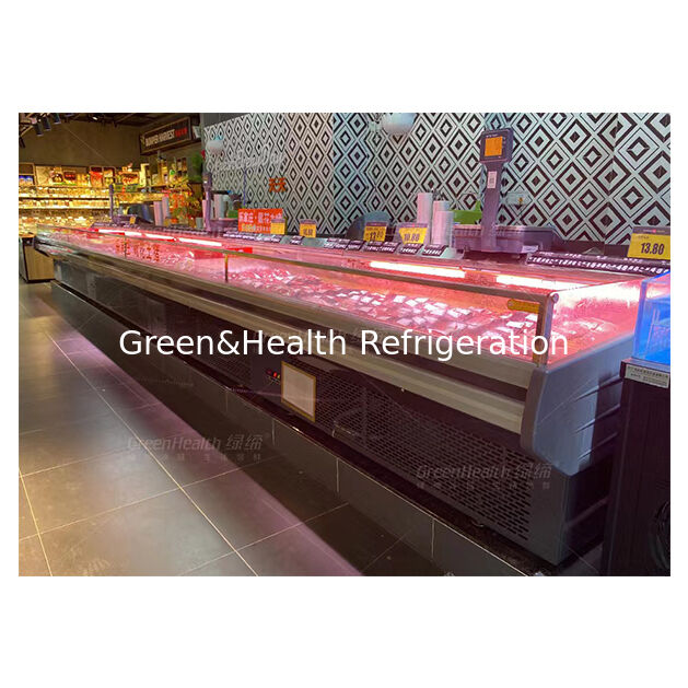 فروش مستقیم کارخانه کمپرسور وارداتی داخلی فریزر یخچال دار گوشت تازه نیمه باز