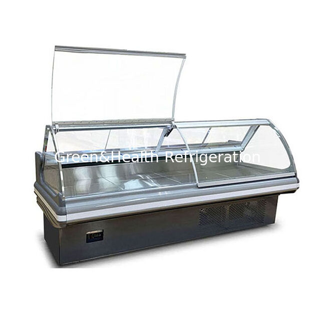 Front Lifting Built-In Compressor For Cooked Food Stores Using Refrigerated Storage Cabinets For Cooked Food