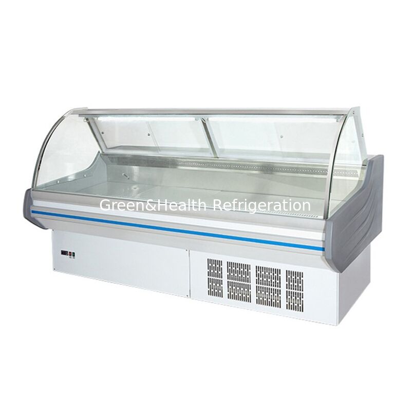 یخچال تجاری افقی Flip Top با نور LED و خنک کننده هوا در ساخت فولاد ضد زنگ