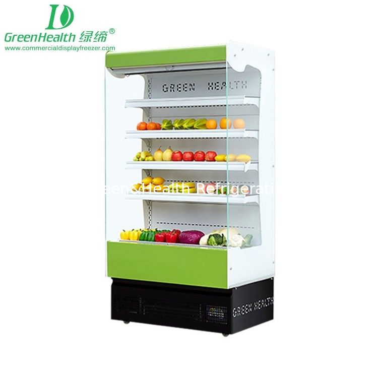 780W Multideck باز 1.25m Multi Deck نوشیدنی های فروشگاه مواد غذایی کافه نمایش یخچال