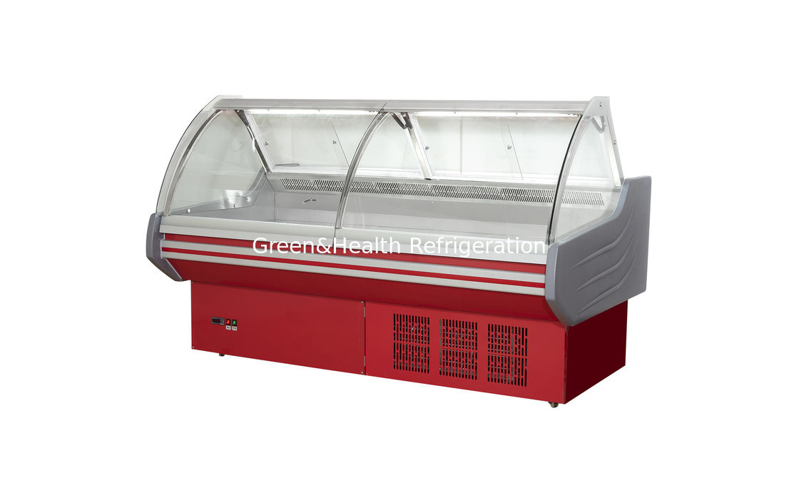 یخچال و فریزر نمایشگر یخچال و فریزر گوشت با کیفیت بالا 3000 11 1180 * 1310mm وصل کنید