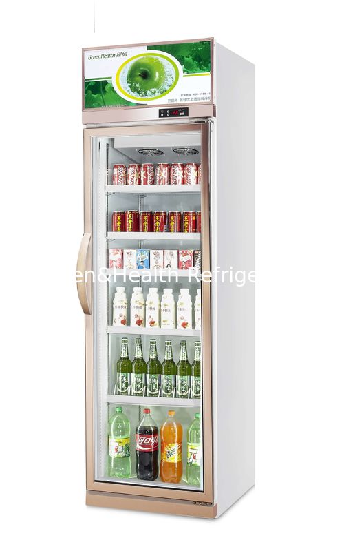 یخچال نوشیدنی تجاری 480 لیتری با کمپرسور دانفوس و کنترل دمای 0-10 درجه سانتیگراد درب شیشه ای