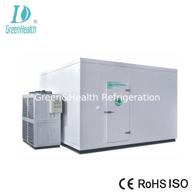خنک کننده هوا 2-8 درجه پنل PU استینی استیل اتاق سرد برای ذخیره مواد غذایی
