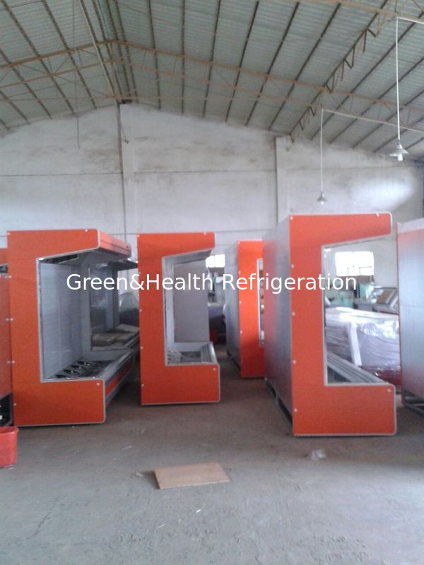 سیستم تهویه مطبوع رنگ نارنجی 3M Chiller میوه و سبزیجات