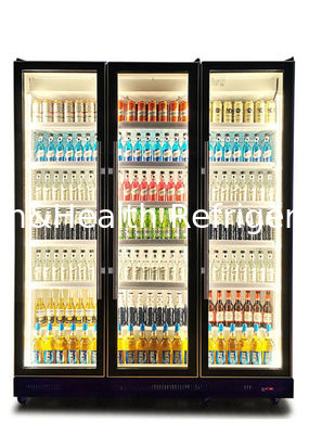 نمایشگر ال ای دی خنک کننده نوشیدنی آبجوی نوشیدنی برای سه رنگ تجاری