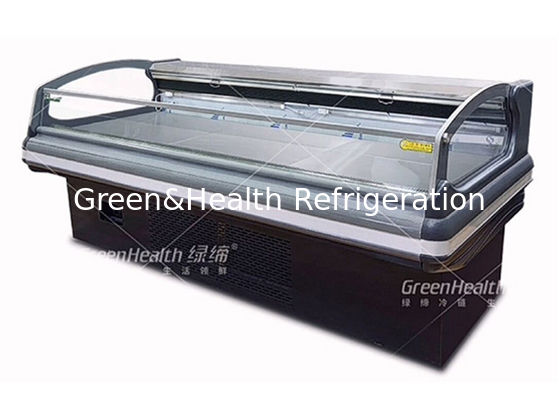 1800W Deli Display یخچال و فریزر نمایش گوشت چیلر فن خنک کننده