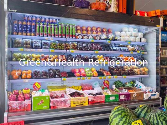یخچال و فریزر مولتی دک میوه چیلر هوای باز سبزیجات