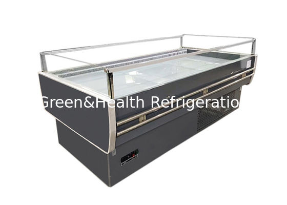 یخچال فریزر تجاری نمایشگر گوشت سوپرمارکت با ال ای دی