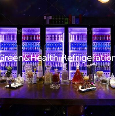 چیلر نمایشگر تجاری درب چرخشی خودکار برای نوشیدنی های کولا