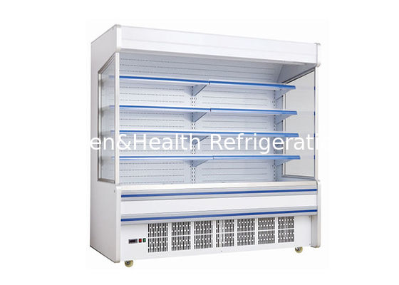 Grocery Multideck Cold Drink Vegetable Display Fridge Open Chiler