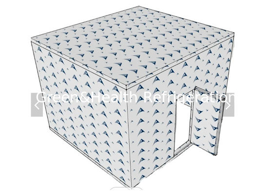 پنل PU فریزر 30 متری نگهداری مواد غذایی پیاده روی در یخچال های واحد تغلیظ اتاق سردخانه